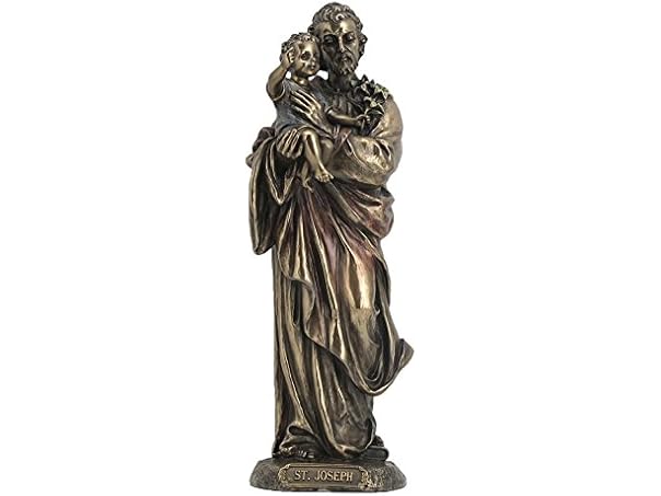 US 8.25 Inch Saint Joseph Holding Baby