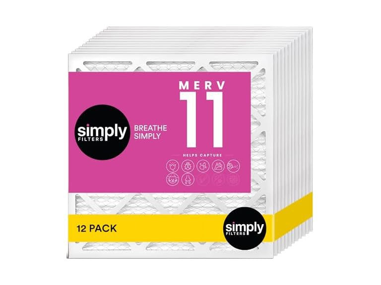 Simply Air Filter, MERV 11, MPR1000  12 Pack