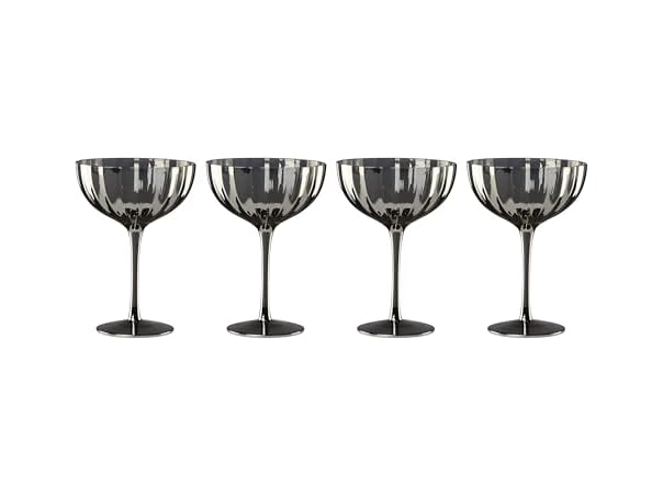 Lenox Glassware, Curva Luxe Coupe Set Of 4