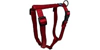 Hamilton Adjustable Comfort Nylon Dog Harness, Red