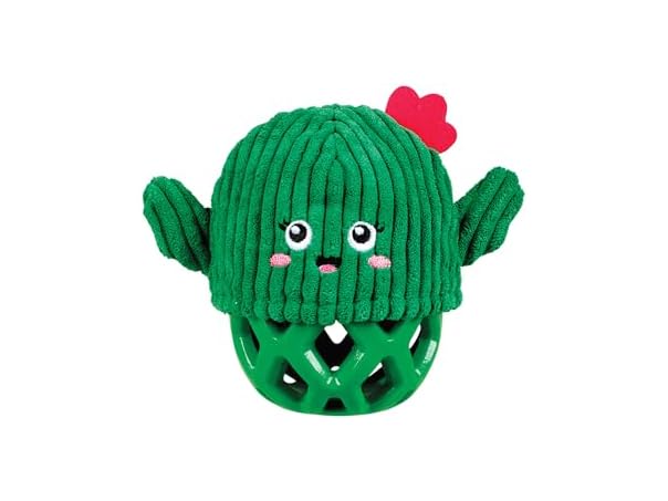 Fringe Studio Rubber Dog Toy, Prickly BUT Sweet