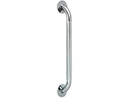 Drive Medical Drive Silver Knurled Steel Wall Grab Bar
