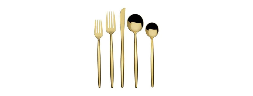 Towle Living Forged Shea Gold 20-Piece Flatware Set