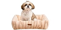 Modern Threads Ribbed Plush Two-Tone Cuddler