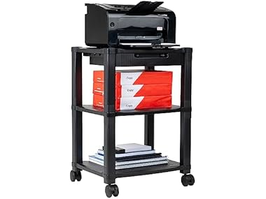 Mind Reader Cart Printer Stand