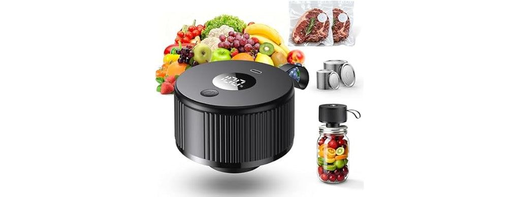 Electric Mason Jar Vacuum Sealer Kit