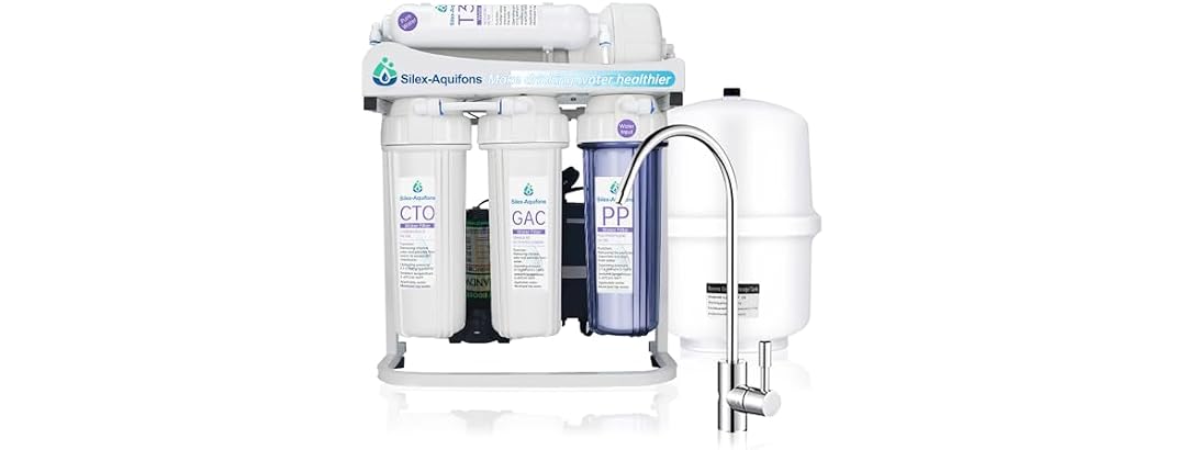 5-Stage RO Water Filter System w/ Faucet