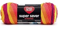 RED Heart Super Saver Yarn-Fruity Stripe