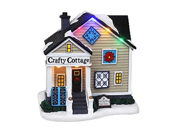 Christmas Village Crafty Cottage