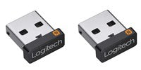 Logitech USB Unifying Receiver (2-Pack)