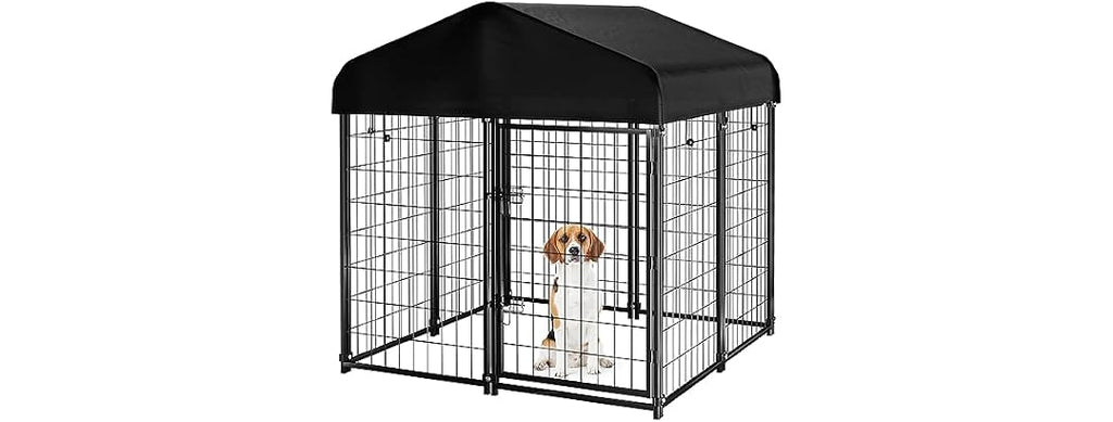 PawGiant Dog Kennel Outdoor with Roof