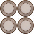 Karma, 10.75 inches Melamine Dinner Plates Set of 4