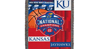 Kansas Jayhawks NCAA Champions Tapestry