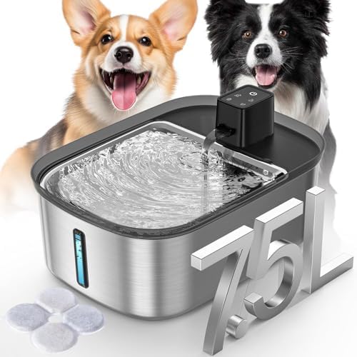 7.5L Large Dog/Cat Water Fountain