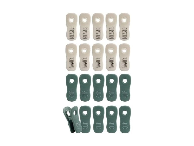 20 Pack Bag Clips with Magnet