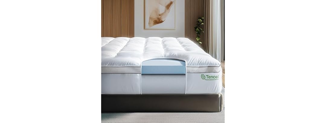 ViscoSoft 4 Inch Pillow Top Memory Foam