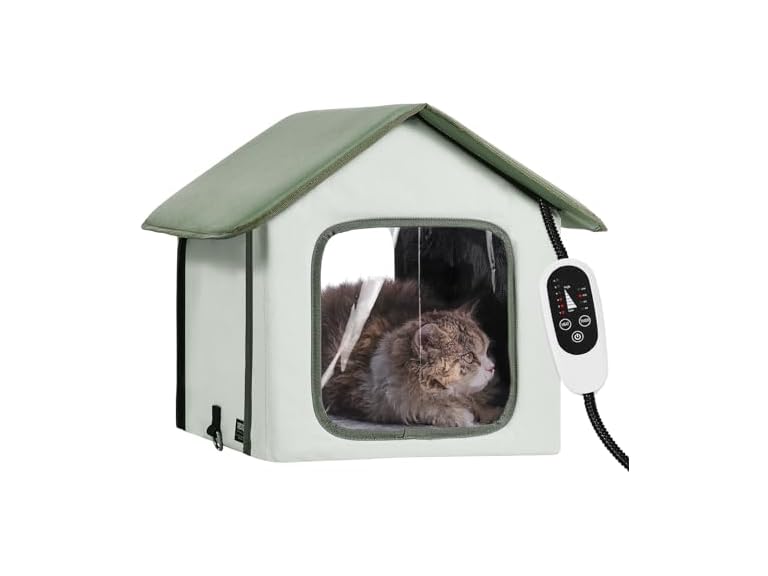 VEVOR Small Heated Cat House