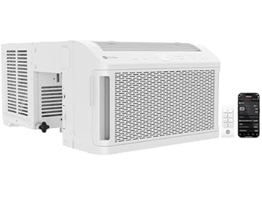 GE ClearView Window AC 8300 BTU Smart Ultra Quiet