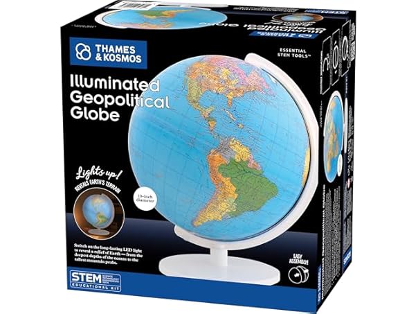 The Thames & Kosmos Illuminated Geopolitical Globe