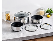 HEXCLAD 6-Piece Hybrid Pot Set