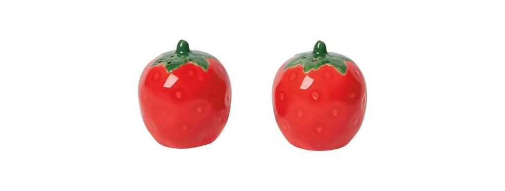 Jubilee Berry Sweet Salt and Pepper Stoneware Shakers