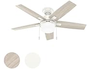 Hunter Fan 44" Contemporary Fresh White Fan