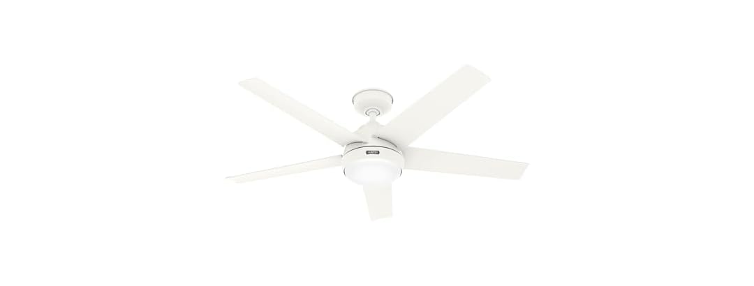 Hunter Fan 52" Matte White Ceiling Fan