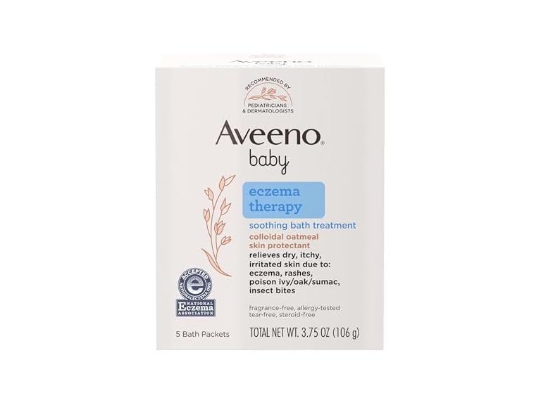 Aveeno Soothing Baby Bath Treatment, Single Use