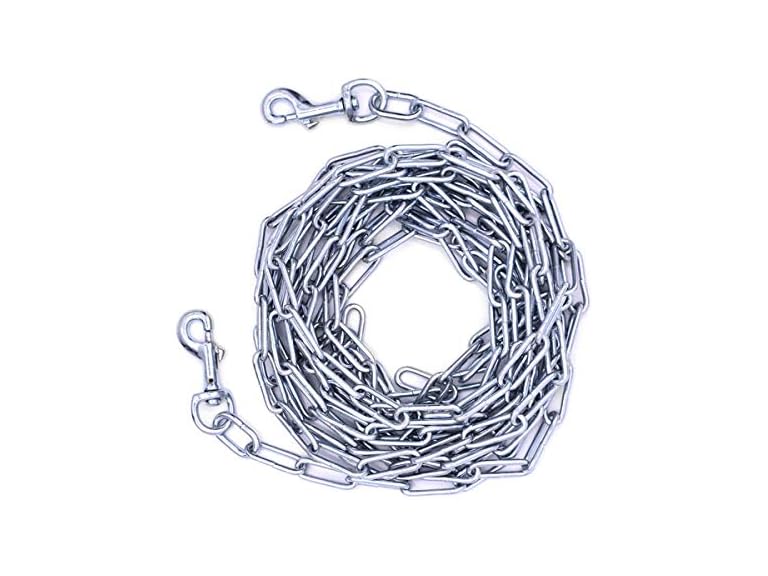 OmniPet Leather Brothers Welded Link Dog Tie