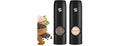 FRTONYI Salt and Pepper Grinder Set, Black