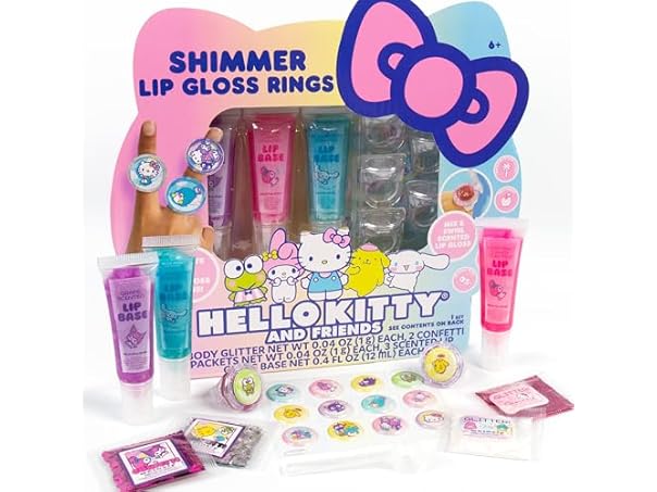 Hello Kitty Shimmer Lip Gloss Making Kit