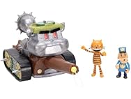 JAKKS Dog Man Squirrel Tank Shooter Vehicle