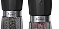 Rechargeable Salt & Pepper Grinder Set