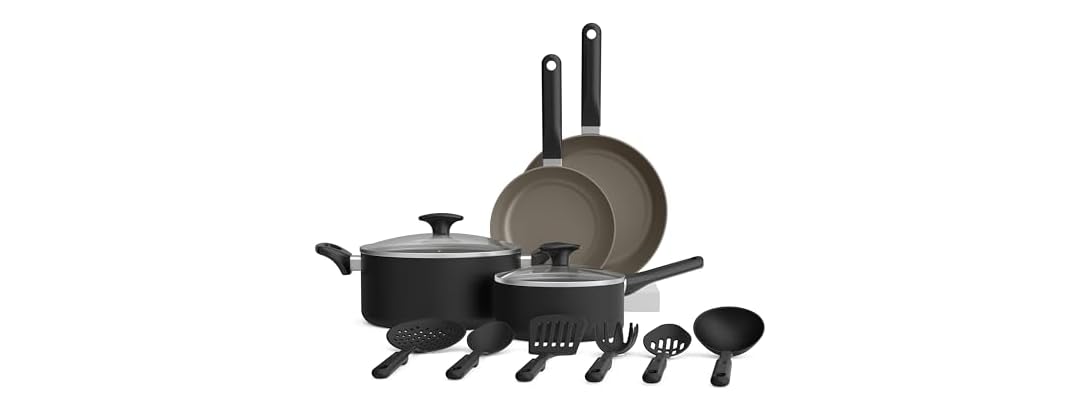 BELLA 12 Piece Cookware Set