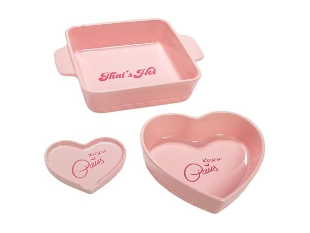 Paris Hilton 3-Piece Ceramic Baker Set