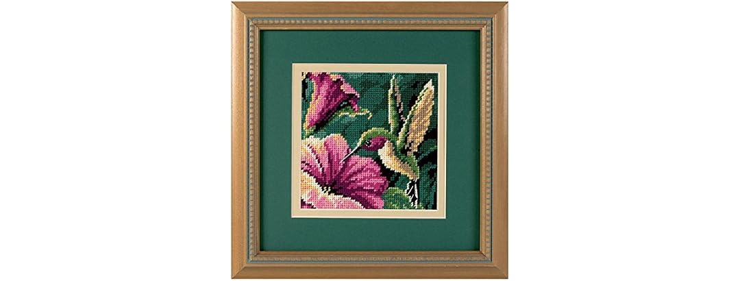 Dimensions Hummingbird Drama Mini Needlepoint