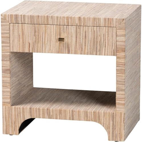 bali & pari Jaques Grasscloth Nightstand