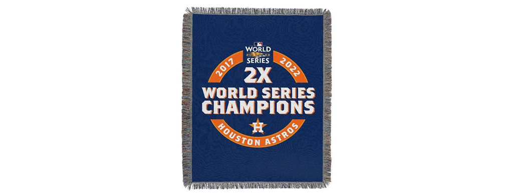 Astros 2022 World Series Champs Blanket