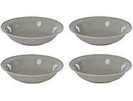 Lenox Gray Profile Stoneware 4-Piece Pasta Bowl Set