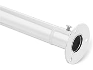 Amazon Basics Adjustable Length Clothes Hanging Rod