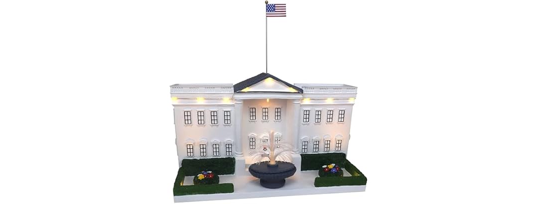 Christmas Village White House