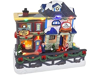 Christmas Village Boardwalk Seafood Restaurant