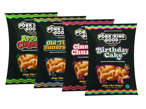 (8 Pack) "Sweet Mother of Pork" Rinds Bundle