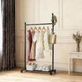 Takywep 41.34'' Length Standing Coat Rack with Wheels