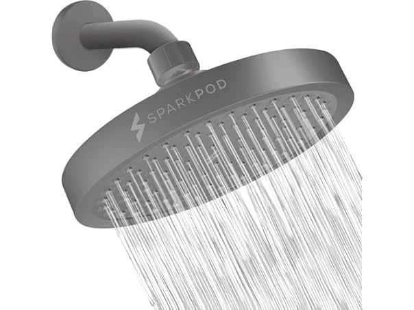 6" Round High Pressure Rain Shower Head