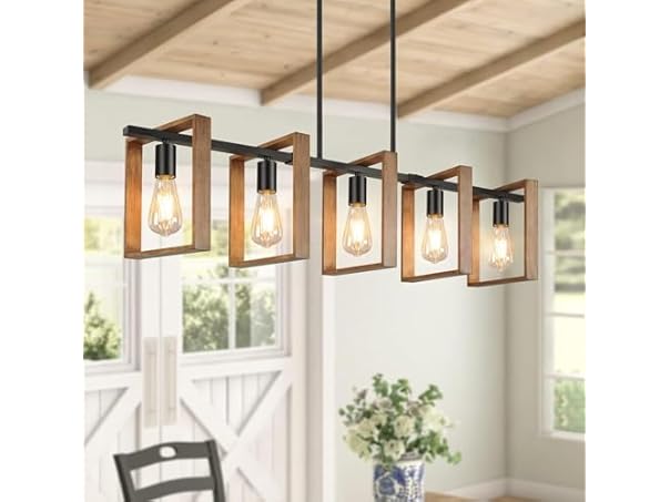 Brightever 53’’ Farmhouse Kitchen Island Lighting