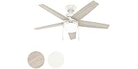 Hunter Fan 44" White Indoor Ceiling Fan
