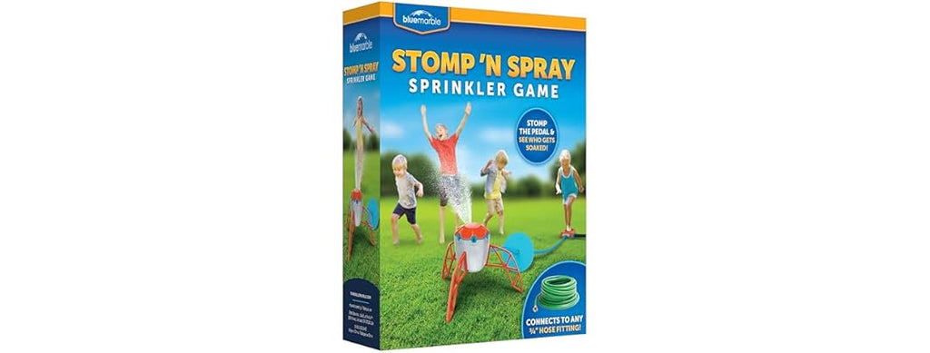 Blue Marble Stomp 'N Spray Outdoor Sprinkler Game