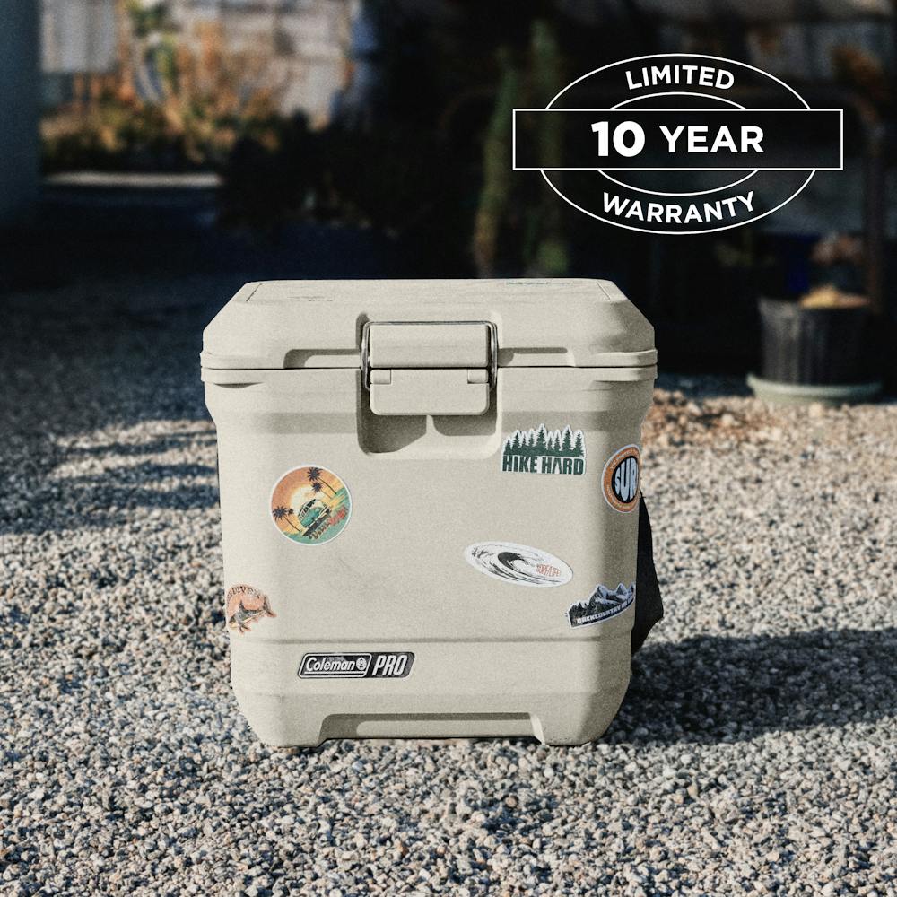 Coleman® Pro 25-Quart Hard Cooler, Desert Sand