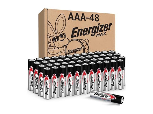 (48 Batteries) Energizer MAX AAA Batteries